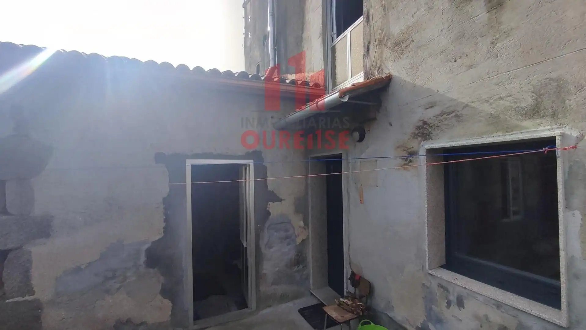 Vista exterior de Casa o xalet en venda en Baños de Molgas amb Calefacció, Jardí privat i Moblat
