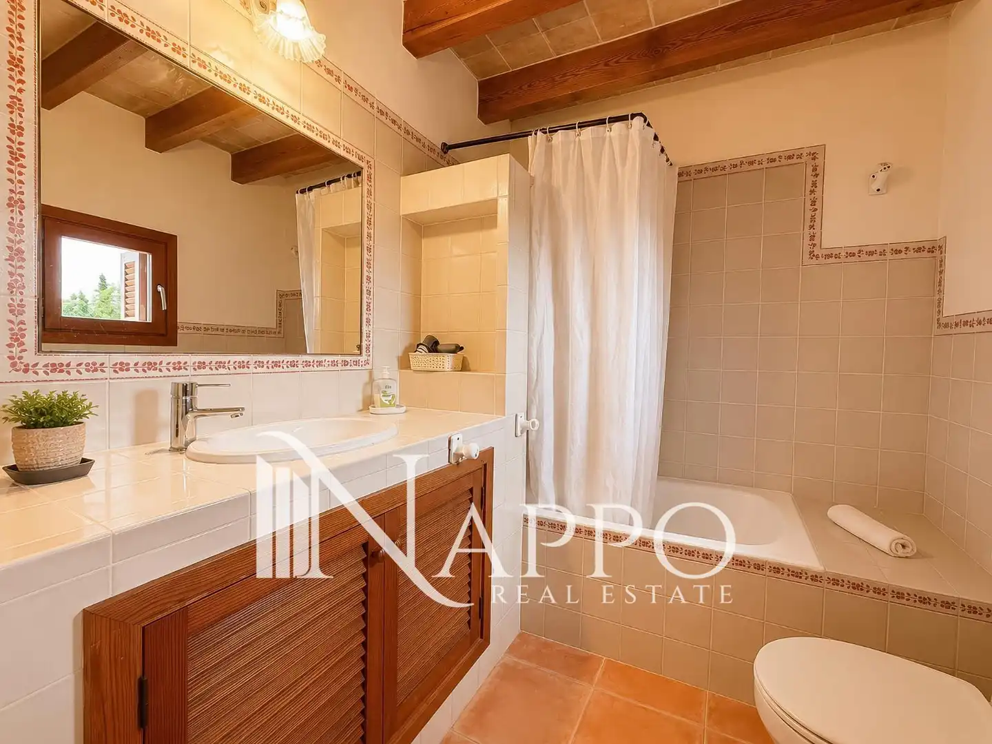 Baño de Casa o chalet en venta en Pollença con Aire acondicionado, Calefacción y Piscina