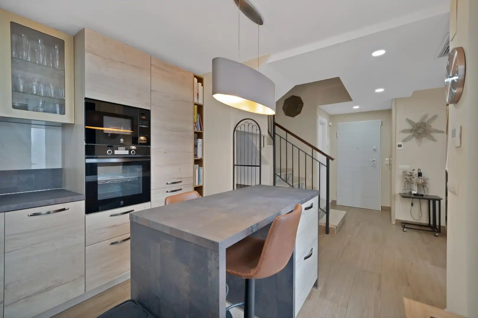Cocina de Casa adosada en venta en Fuengirola con Aire acondicionado, Calefacción y Jardín privado