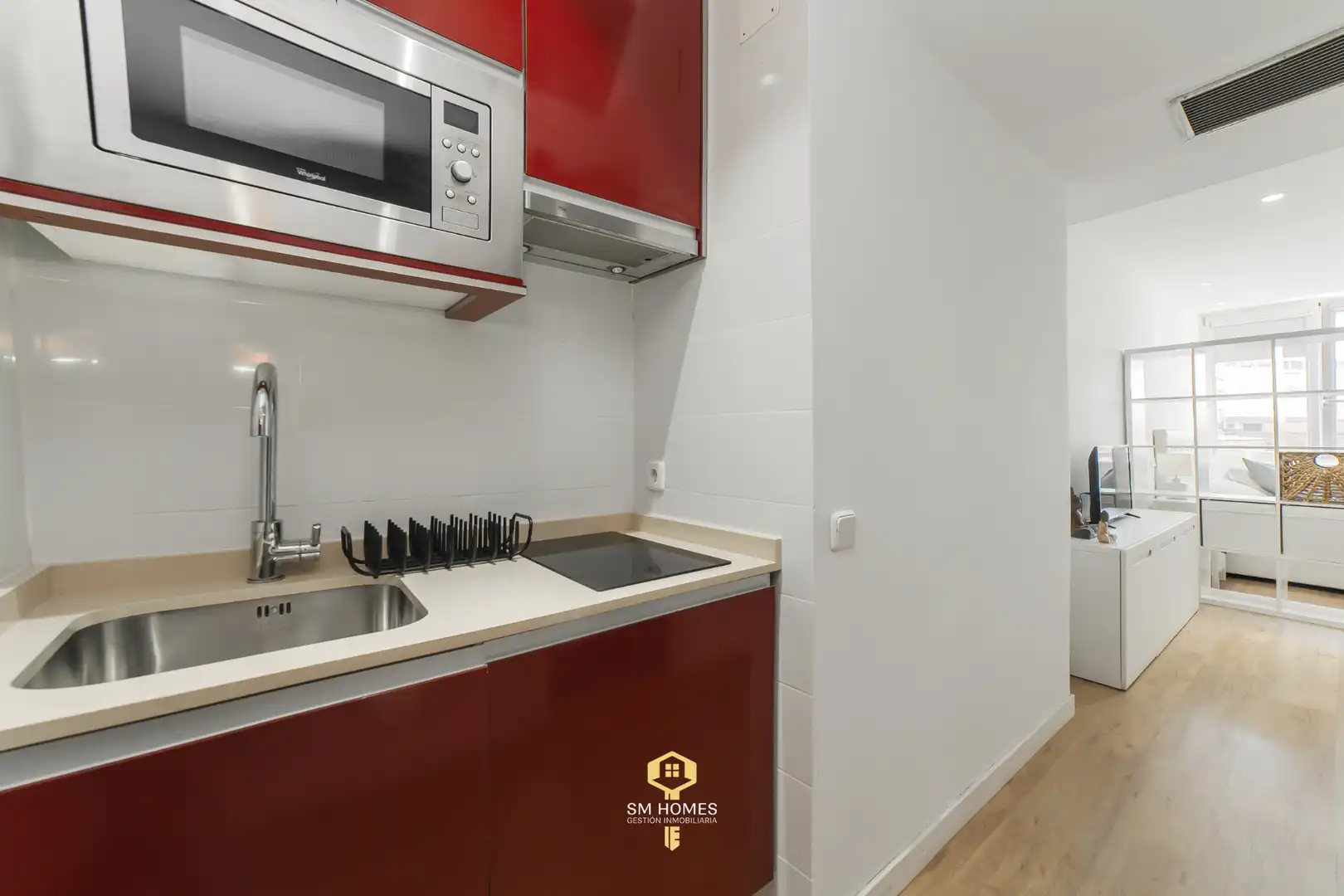 Kitchen of Study for sale in Madrid  with Air Conditioner, Heating and Furnished