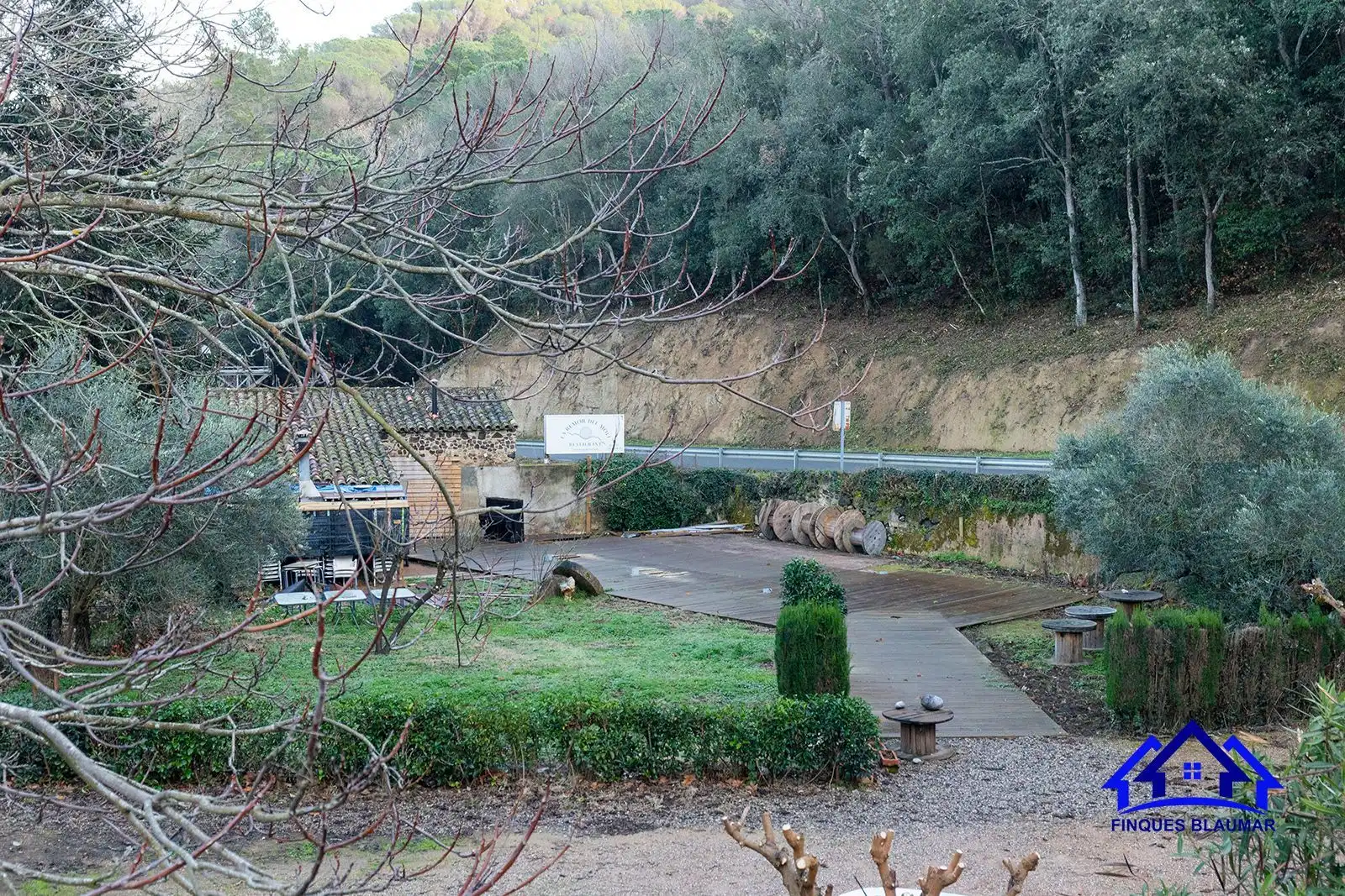 Jardín de Local de alquiler en Sant Iscle de Vallalta con Aire acondicionado y Terraza