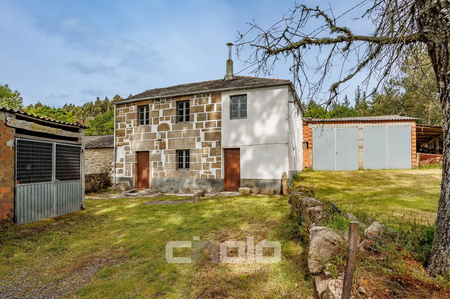 Vista exterior de Casa o chalet en venta en Outeiro de Rei