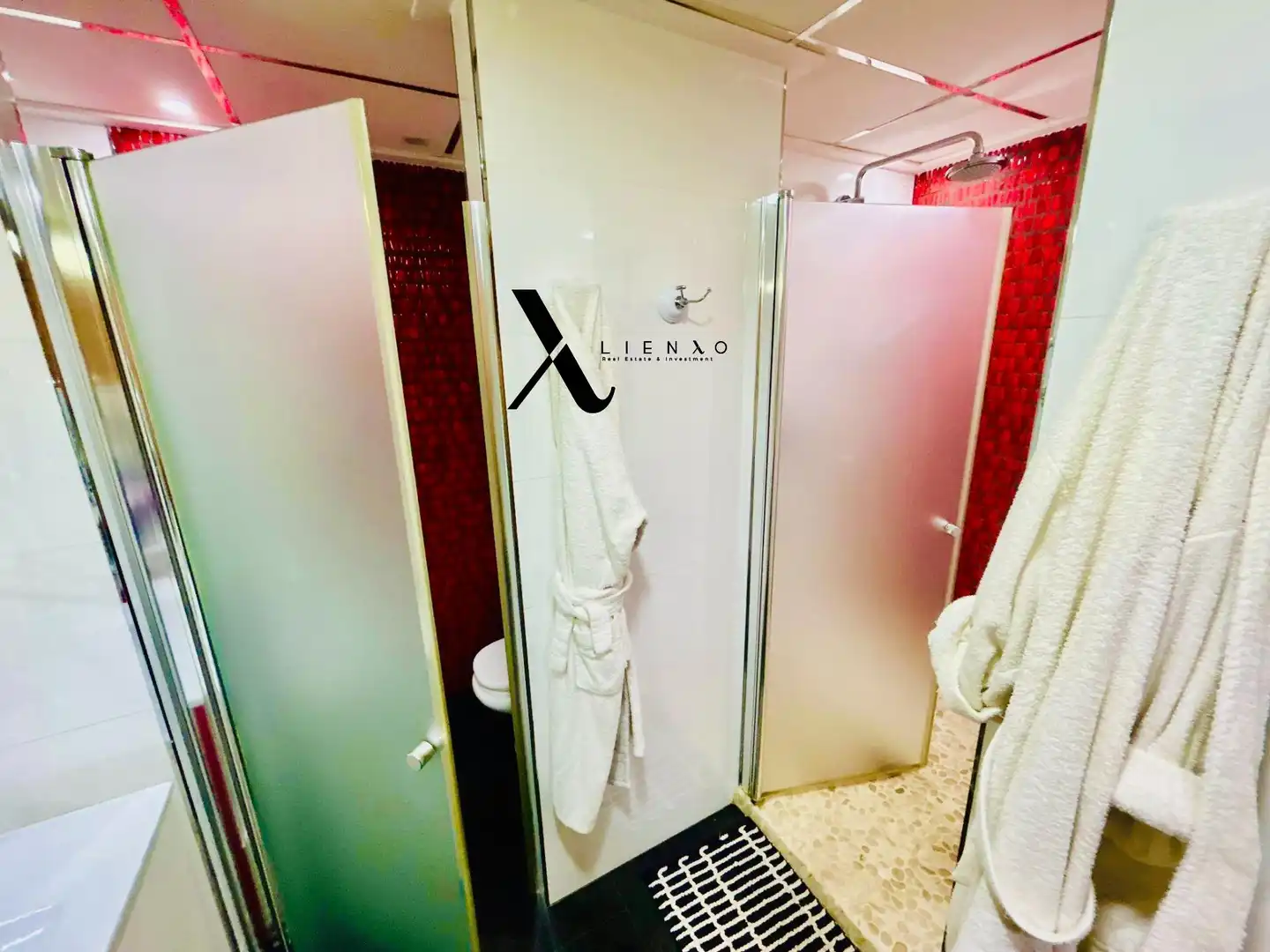 Bany de Dúplex en venda en Lorca amb Aire condicionat, Jardí privat i Terrassa