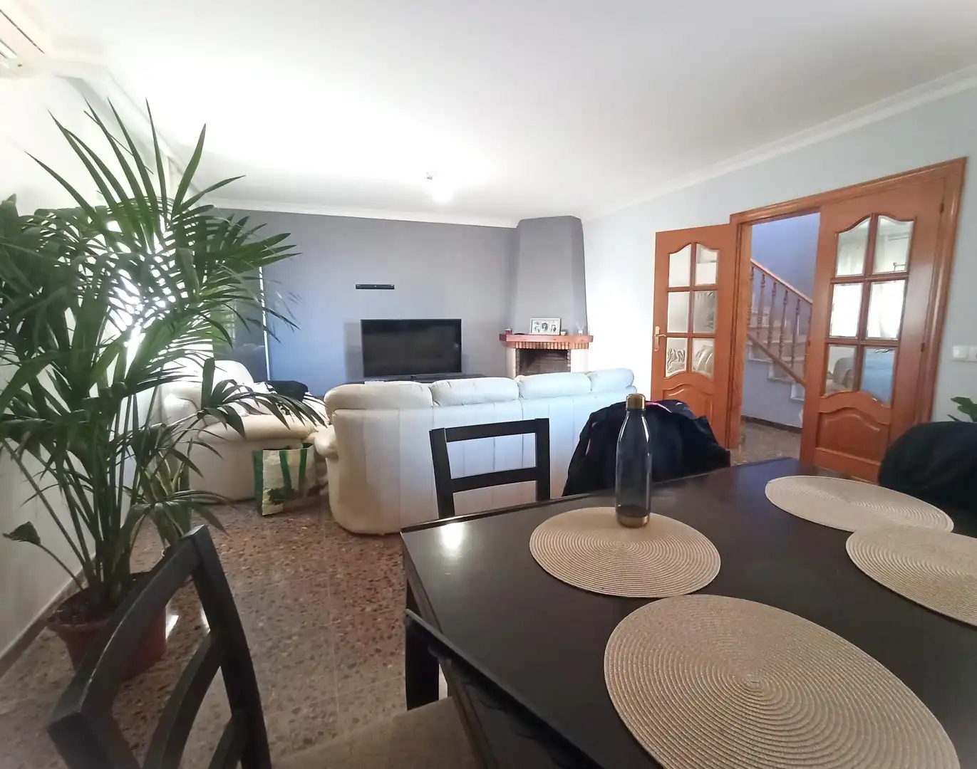Sala d'estar de Casa o xalet en venda en Castellvell del Camp amb Aire condicionat, Calefacció i Jardí privat