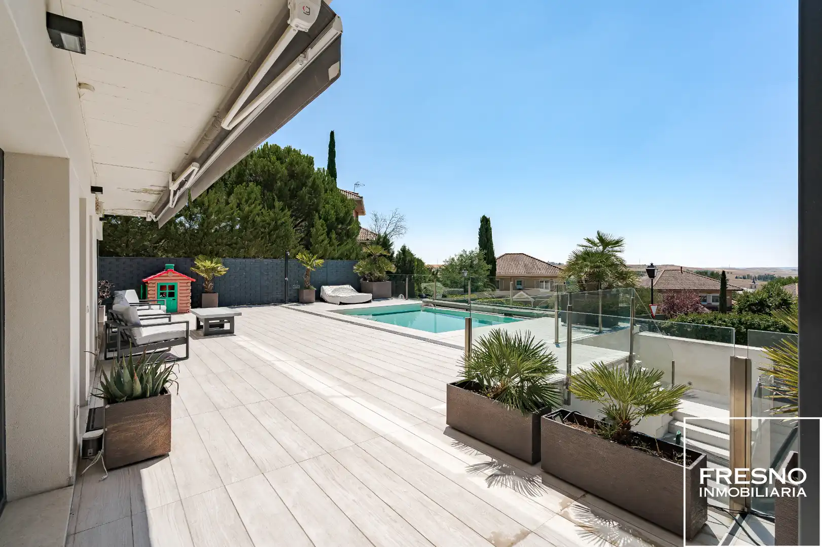 Terraza de Casa o chalet en venta en Cobeña con Aire acondicionado, Calefacción y Jardín privado