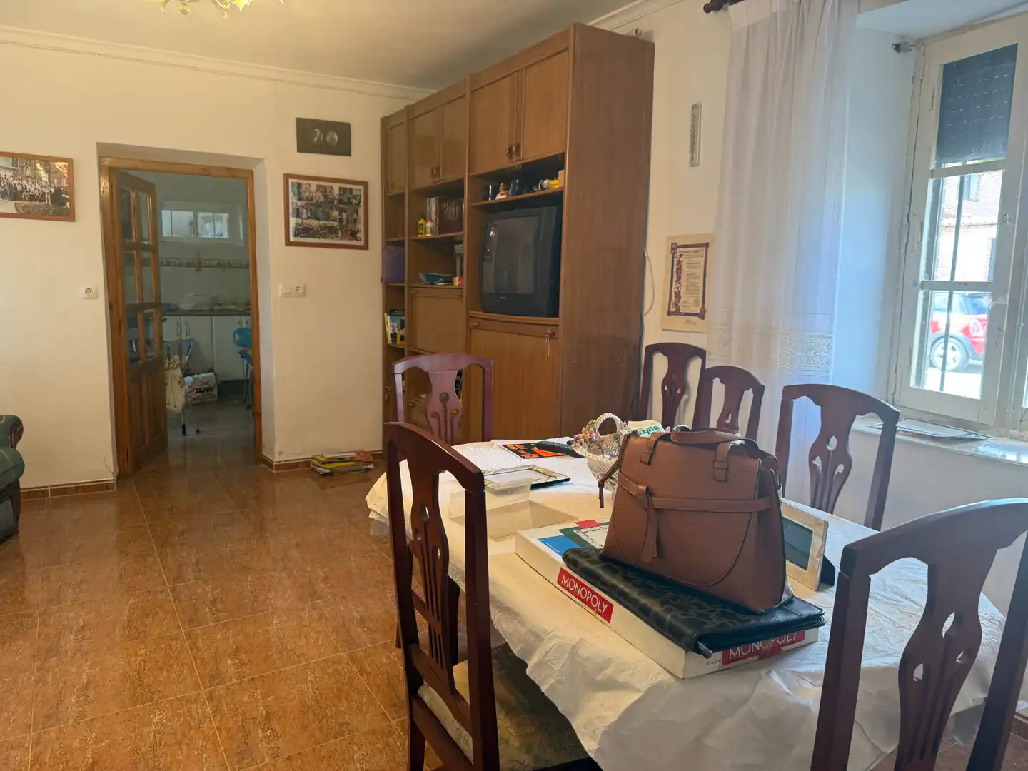 Menjador de Casa o xalet en venda en Cervatos de la Cueza amb Traster i Moblat