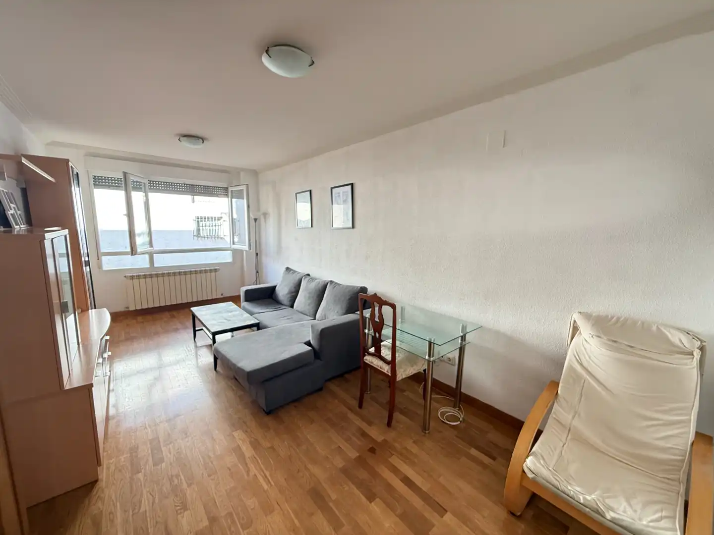 Sala de estar de Piso en venta en Palencia con Calefacción, Parquet y Trastero