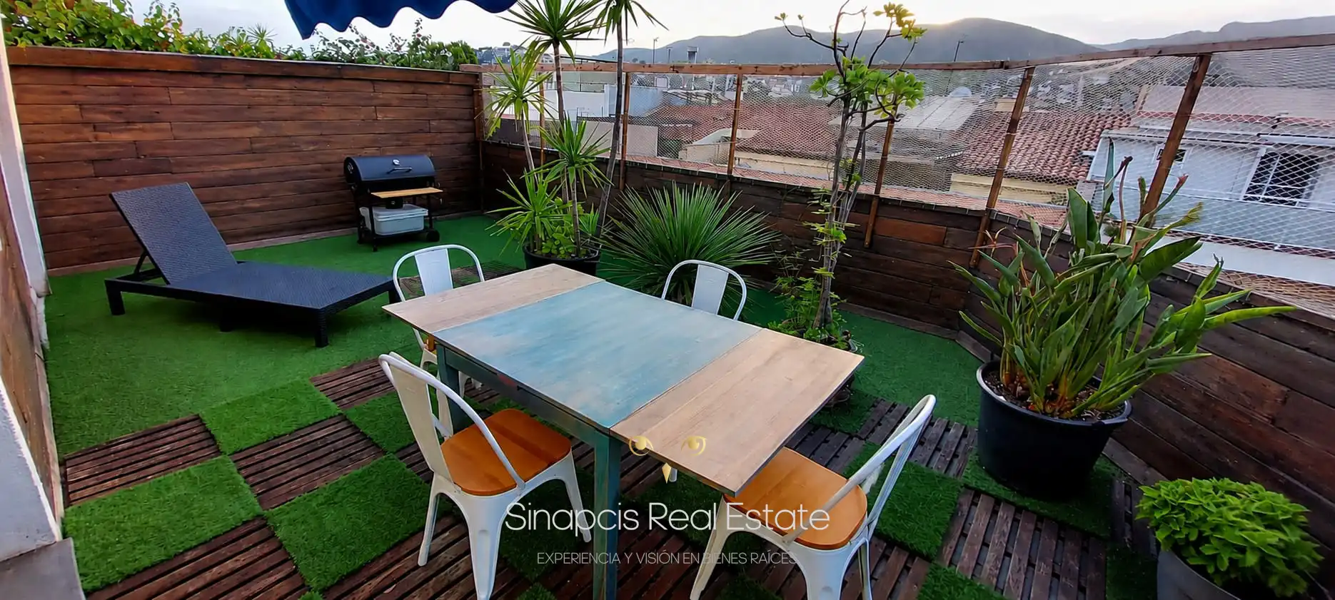Terraza de Ático en venta en Castelldefels con Aire acondicionado, Calefacción y Parquet