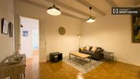 Sala d'estar de Pis de lloguer en  Barcelona Capital amb Aire condicionat, Calefacció i Moblat