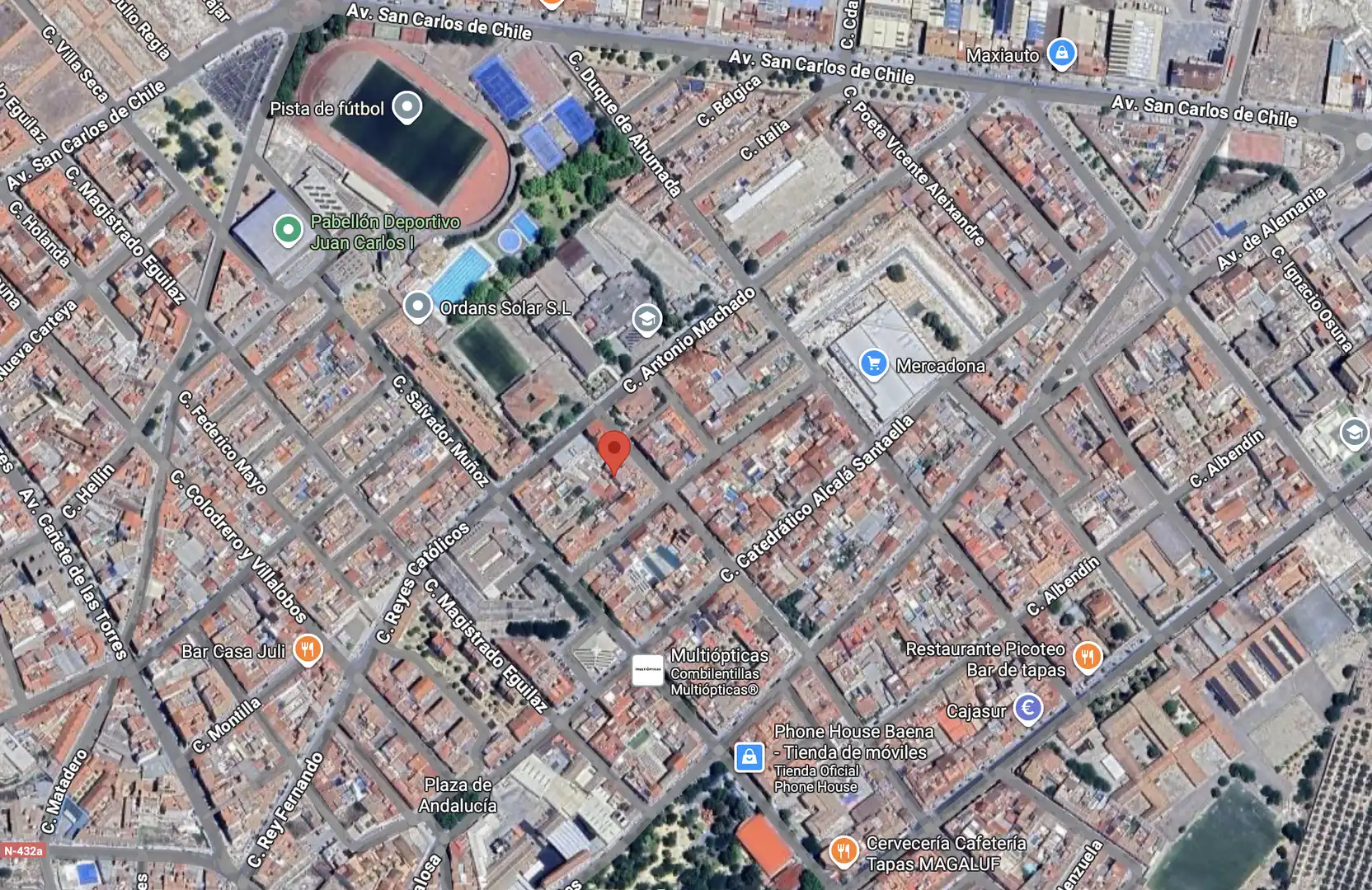 Vista exterior de Piso en venta en Baena