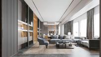 Sala d'estar de Pis en venda en  Barcelona Capital amb Aire condicionat, Calefacció i Parquet
