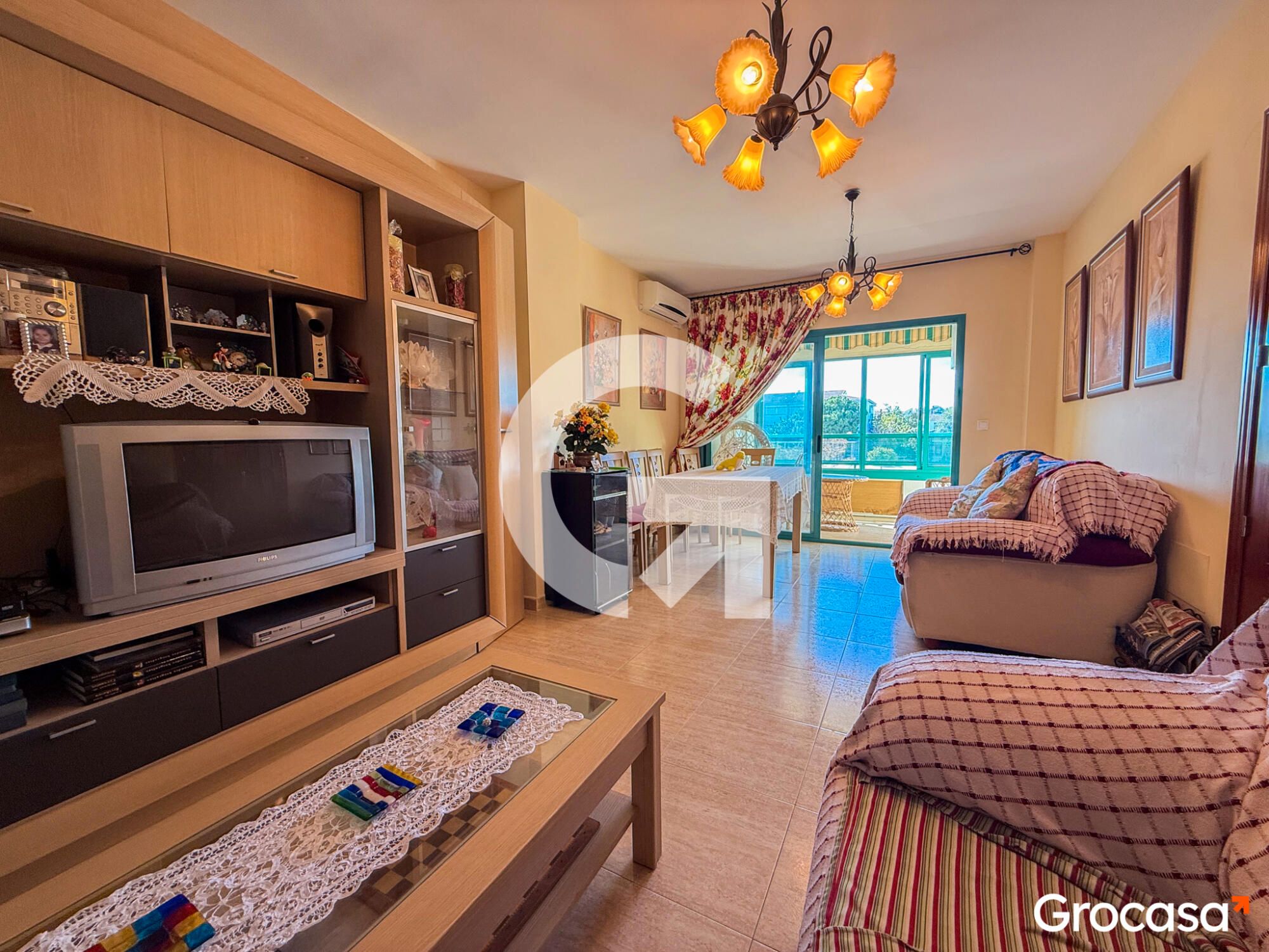 Living room of Flat for sale in Vélez-Málaga  with Air Conditioner, Heating and Terrace