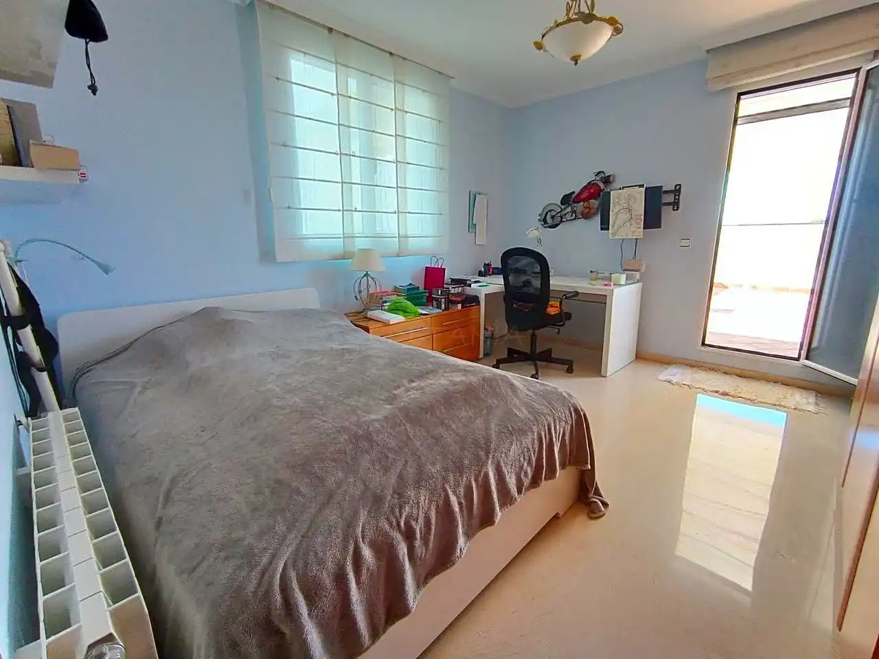 Bedroom of Houses for rent in Moncada  with Air Conditioner, Heating and Terrace