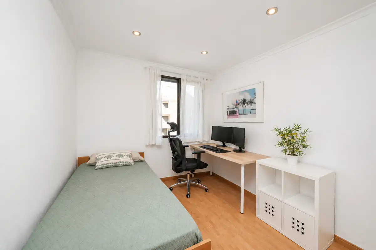 Bedroom of Flat for sale in Dénia  with Air Conditioner, Heating and Private garden