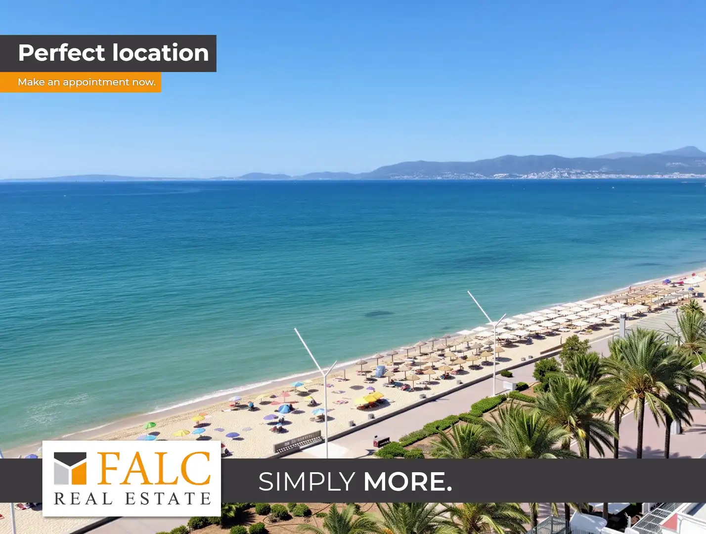 Exterior view of Attic for sale in  Palma de Mallorca  with Air Conditioner, Heating and Terrace