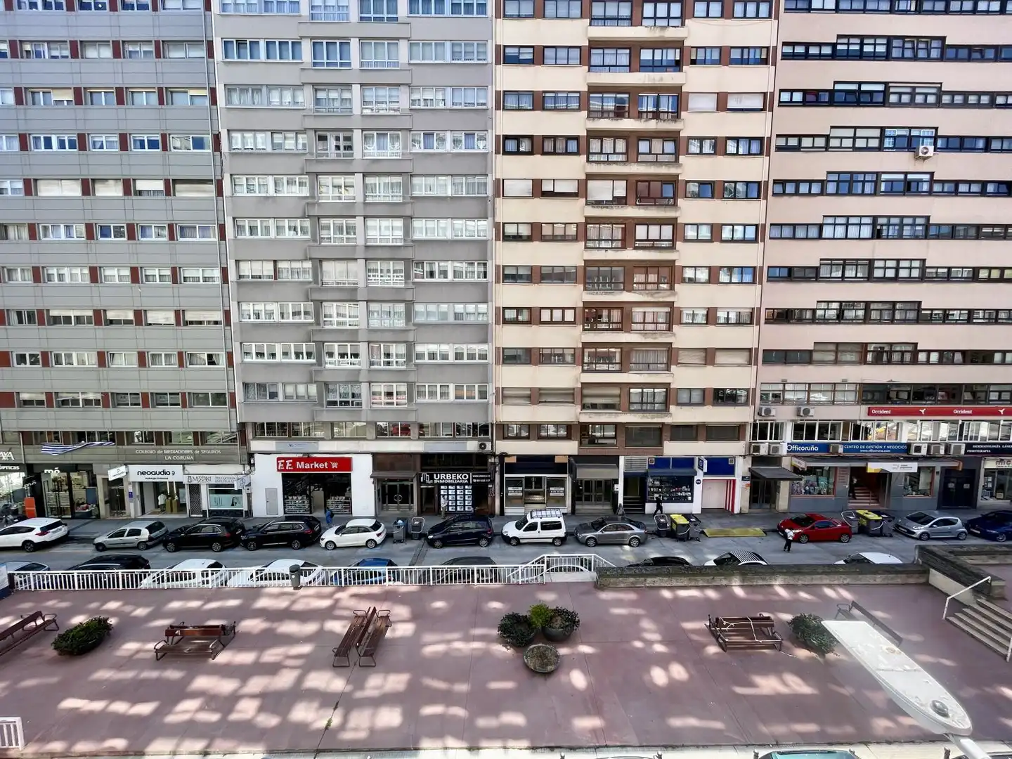 Exterior view of Flat for sale in A Coruña Capital 