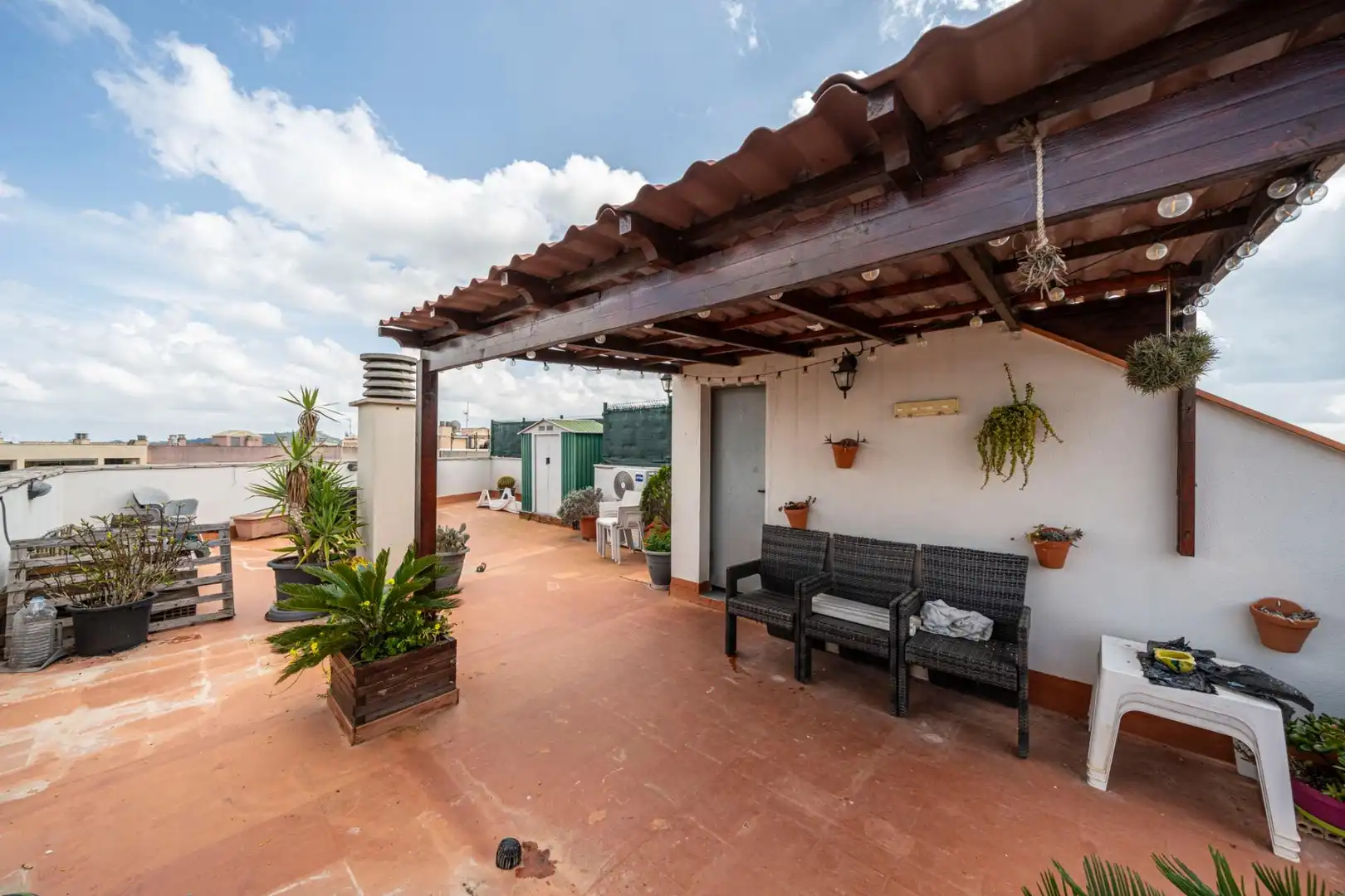 Terrace of Flat for sale in Porreres  with Private garden, Terrace and Storage room