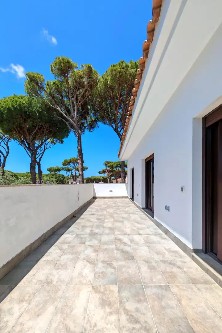 Terraza de Casa o chalet en venta en Chiclana de la Frontera con Aire acondicionado, Jardín privado y Terraza