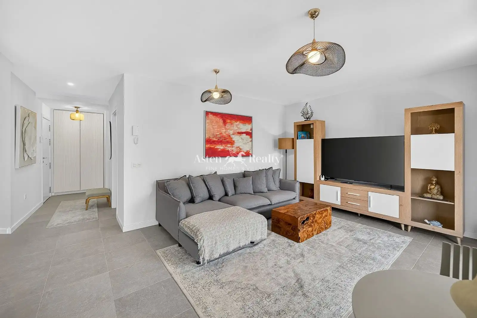 Sala de estar de Apartamento en venta en Guía de Isora con Terraza, Trastero y Amueblado