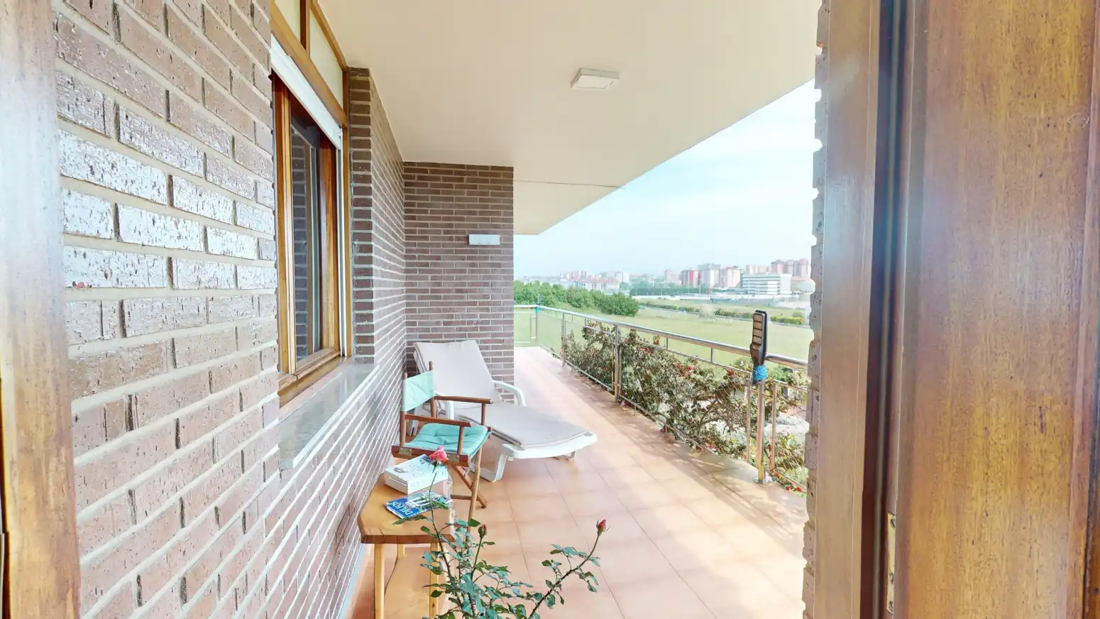 Terraza de Casa o chalet en venta en Santander con Calefacción, Jardín privado y Parquet