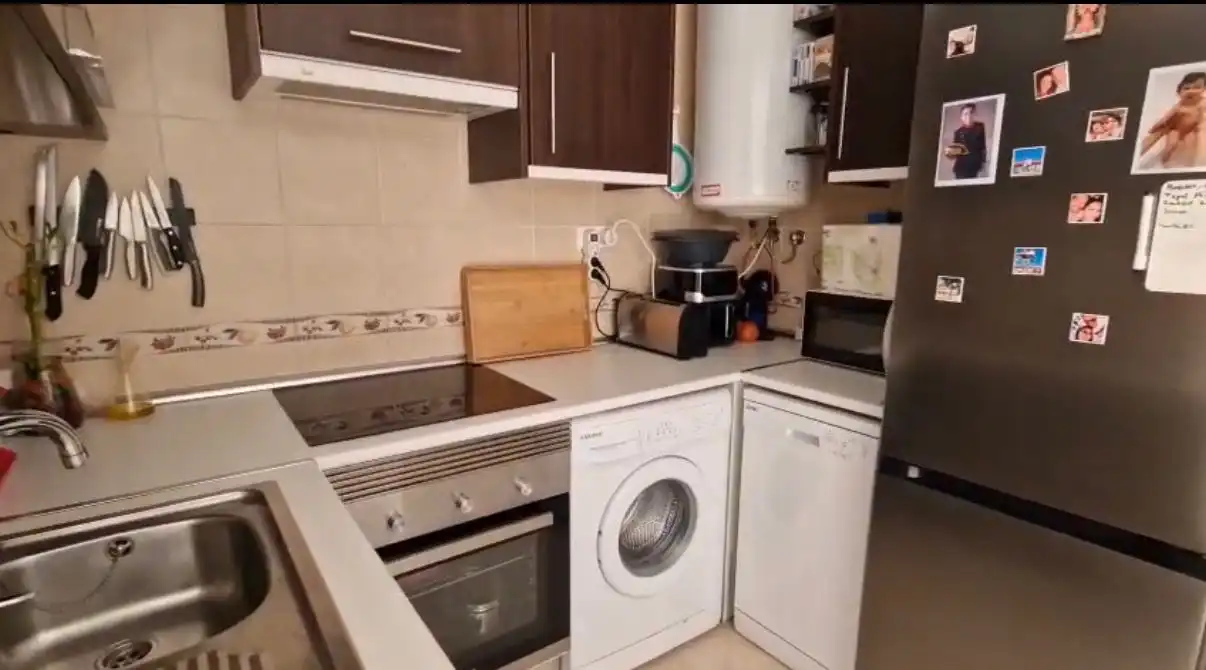 Cocina de Casa adosada de alquiler en Bellreguard con Aire acondicionado, Amueblado y Horno
