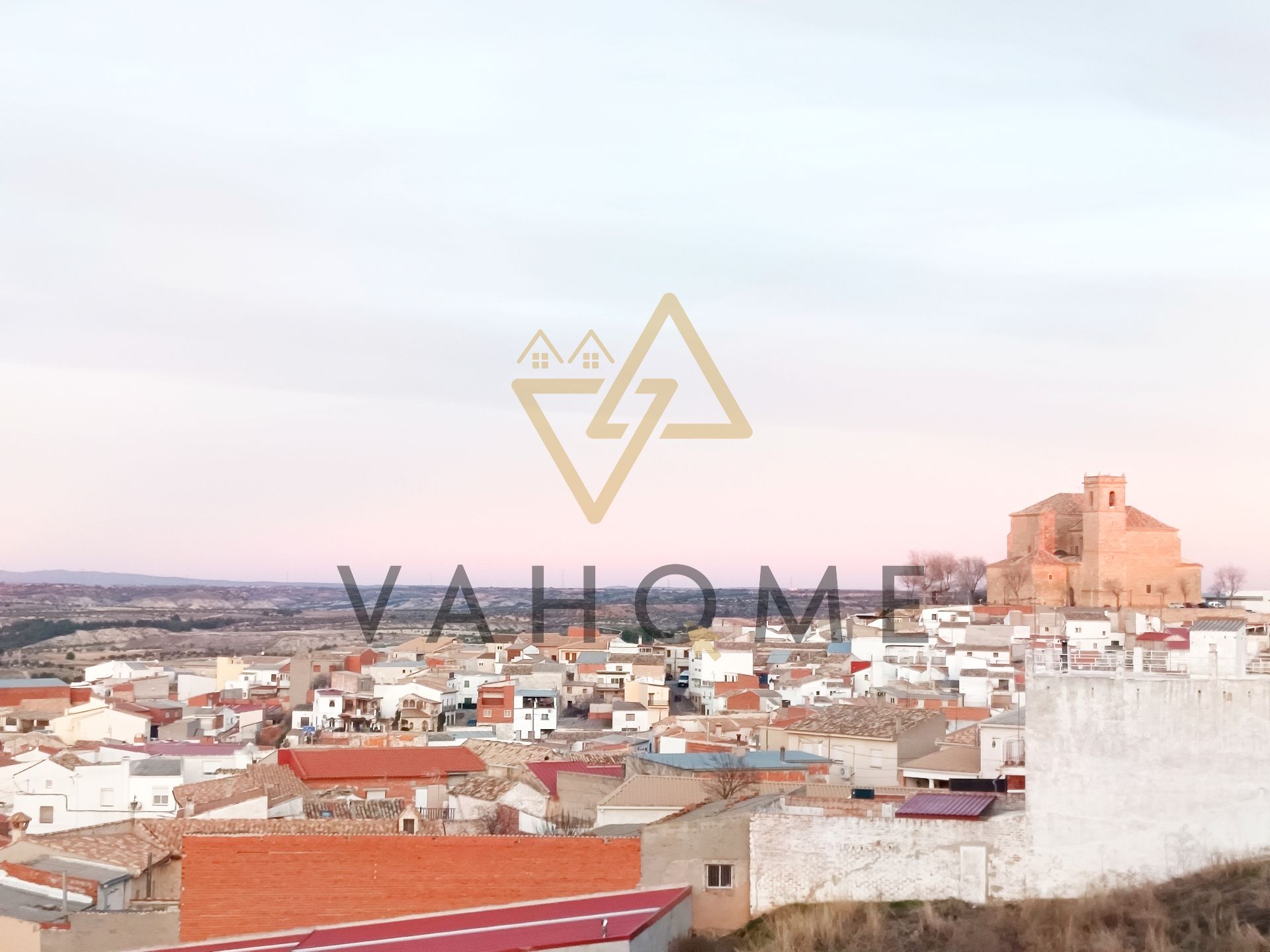 Exterior view of House or chalet for sale in Santa Cruz de la Zarza  with Private garden and Storage room