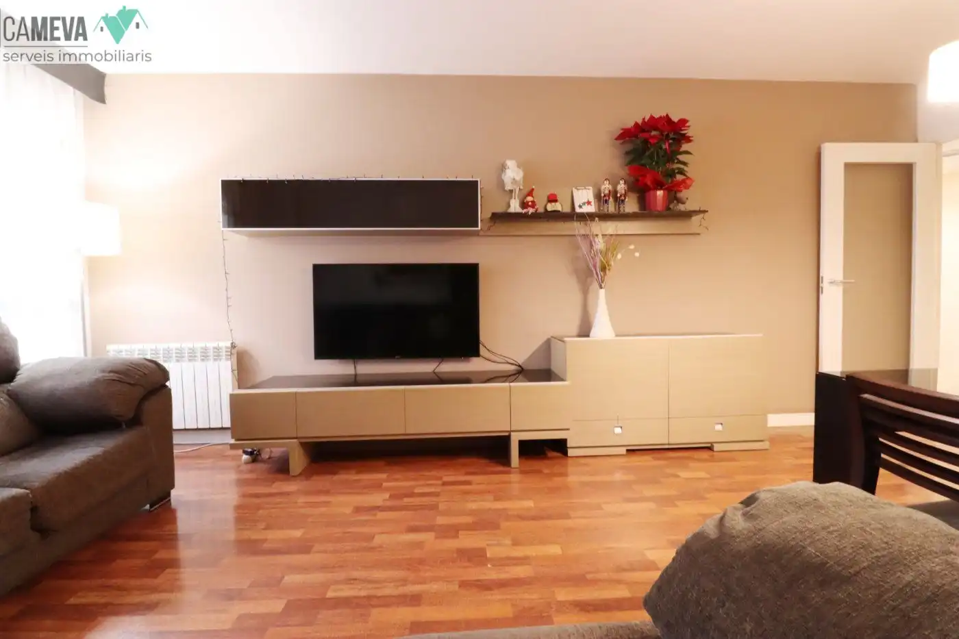 Wohnzimmer von Wohnung zum Verkauf in Barberà del Vallès mit Klimaanlage, Heizung und Privatgarten