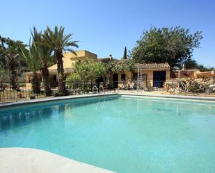 Swimming pool of Country house for sale in Dénia  with Terrace and Swimming Pool