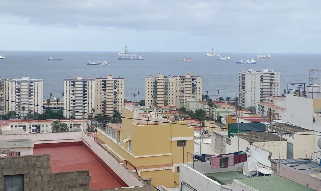 Vista exterior de Residencial en venda en Las Palmas de Gran Canaria