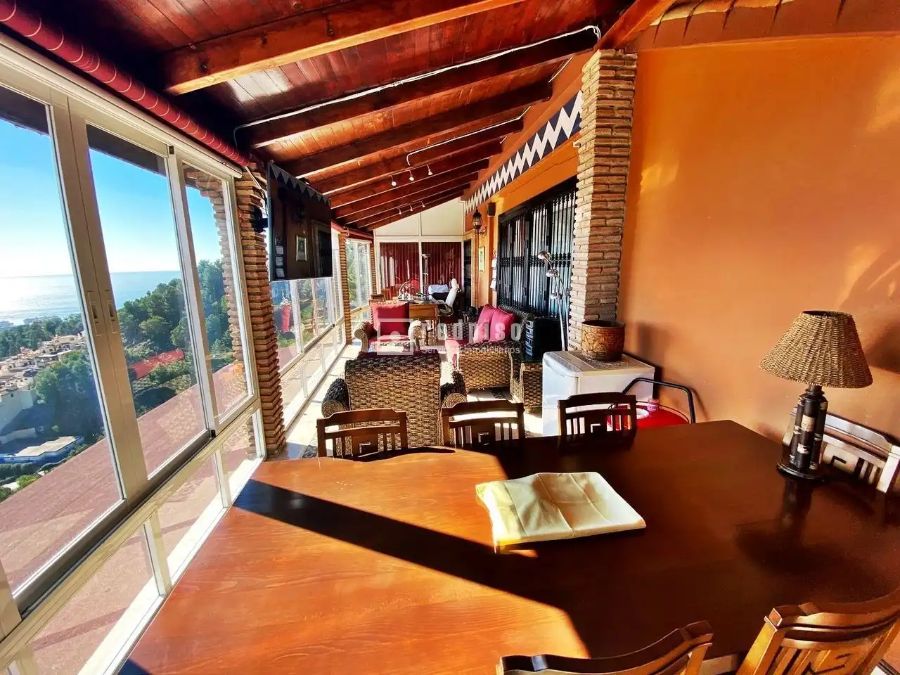 Terrace of Houses for sale in Málaga  with Air Conditioner, Heating and Private garden