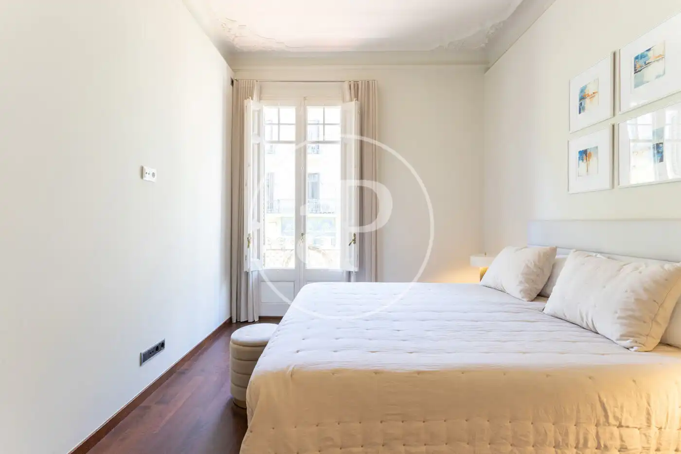 Habitación de Piso de alquiler en Barcelona con Aire acondicionado, Calefacción y Amueblado