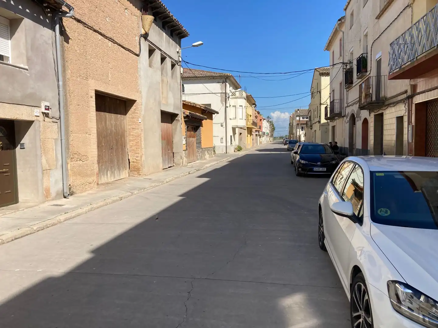 Vista exterior de Casa adosada en venda en El Poal amb Aire condicionat, Calefacció i Terrassa