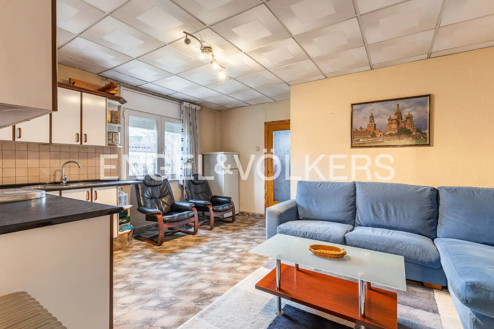 Sala de estar de Casa o chalet en venta en Castellar del Vallès con Aire acondicionado, Calefacción y Jardín privado