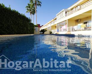 Piscina de Casa adosada en venda en Els Poblets amb Aire condicionat i Terrassa