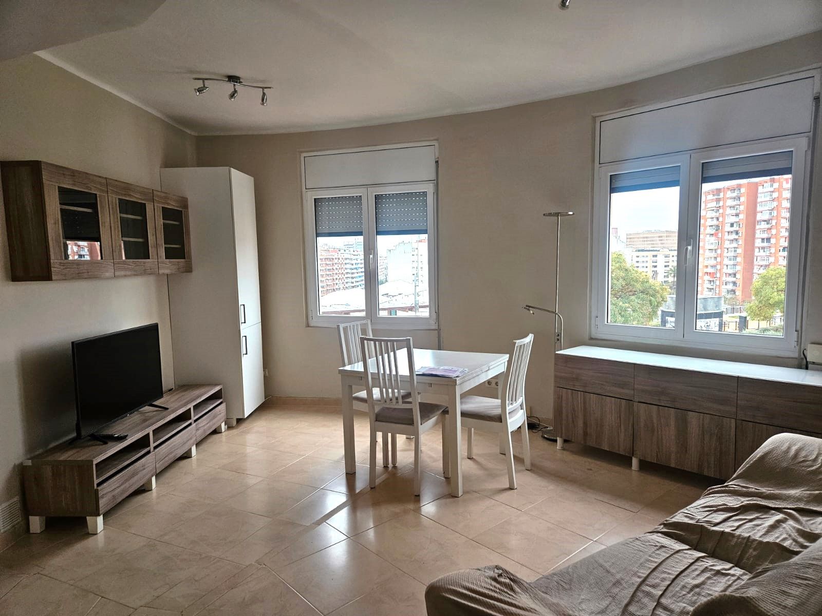 Sala d'estar de Pis en venda en  Barcelona Capital amb Aire condicionat, Calefacció i Forn