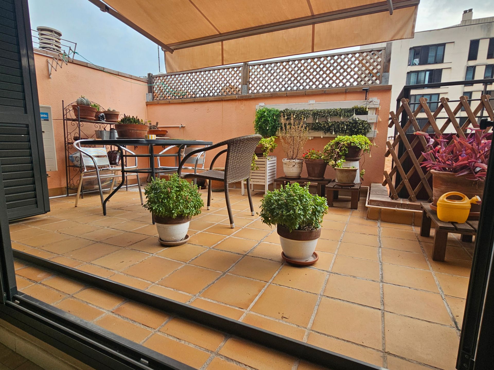 Terrace of Attic for sale in Sabadell  with Air Conditioner, Heating and Parquet flooring