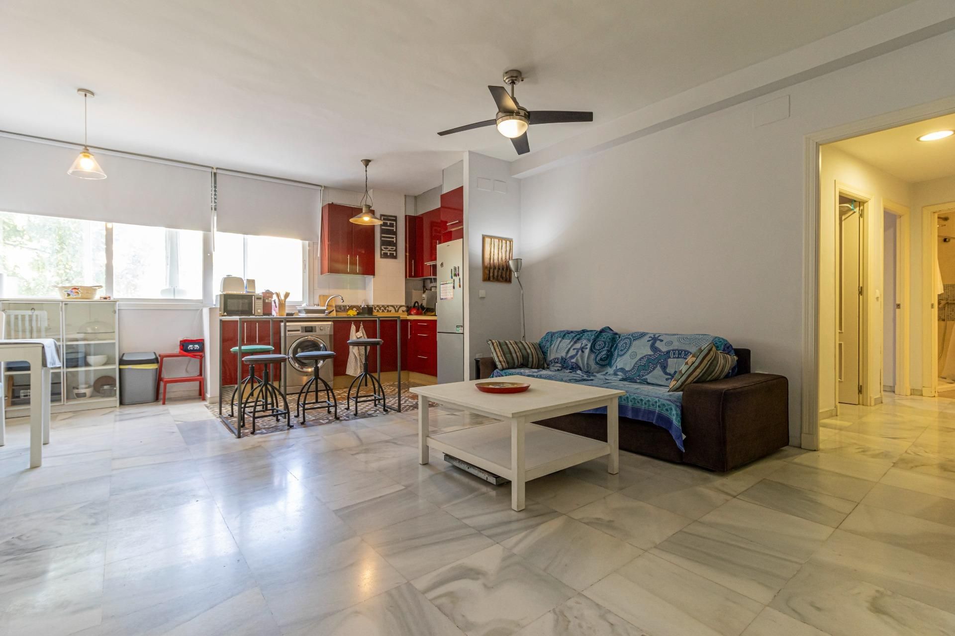 Sala de estar de Piso en venta en Jerez de la Frontera con Aire acondicionado y Piscina comunitaria