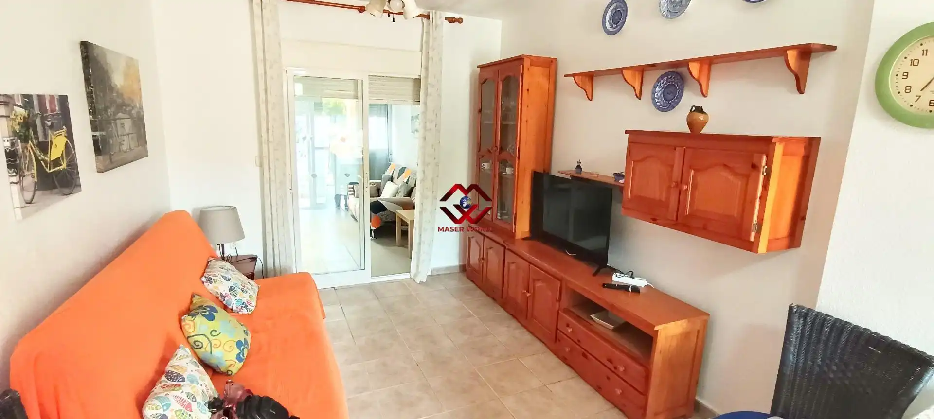 Vista exterior de Planta baja en venta en Mazarrón con Jardín privado, Terraza y Trastero