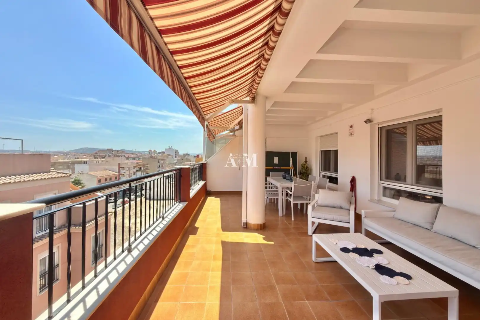 Terraza de Ático de alquiler en Almoradí con Terraza, Amueblado y Horno