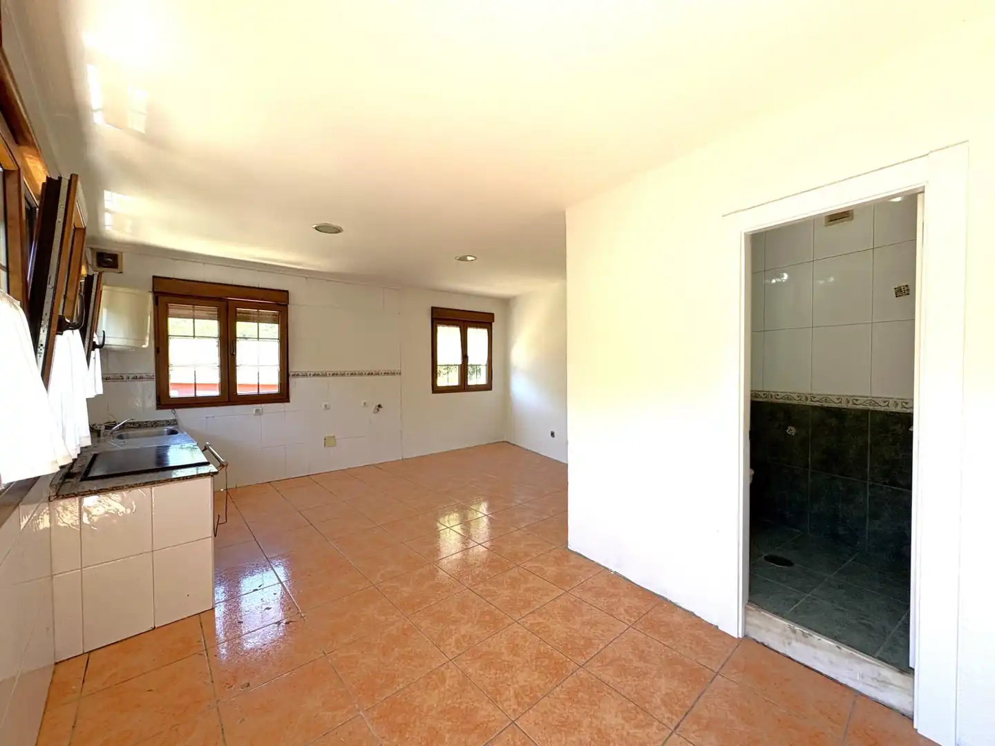 Cocina de Casa o chalet en venta en Aller con Jardín privado y Terraza