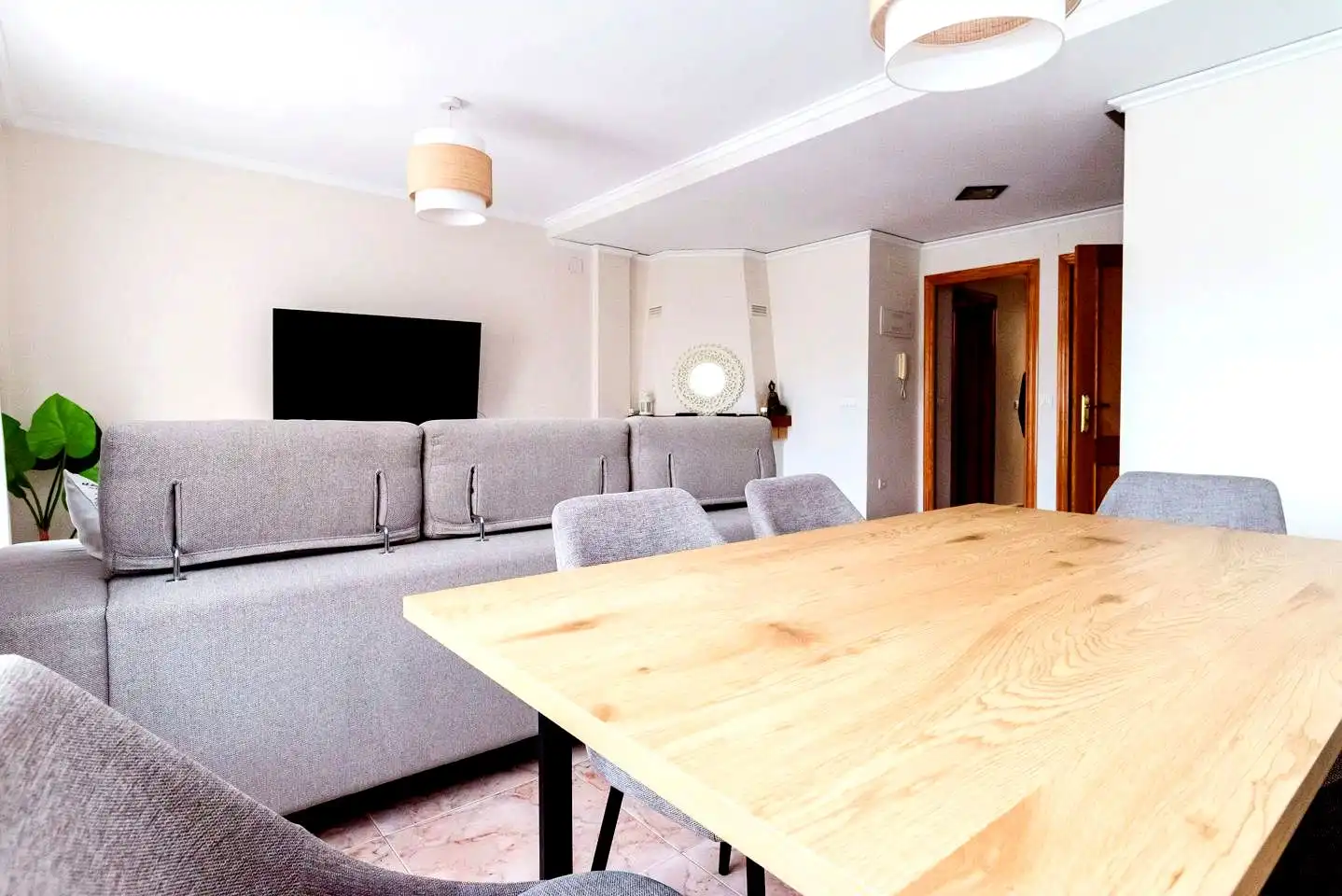 Dining room of Detached homes for sale in Gandia  with Air Conditioner and Terrace