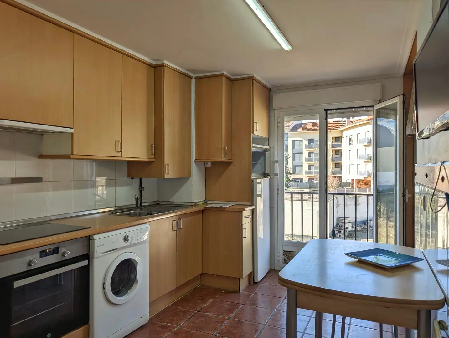Cocina de Apartamento en venta en Ezcaray con Calefacción, Terraza y Amueblado