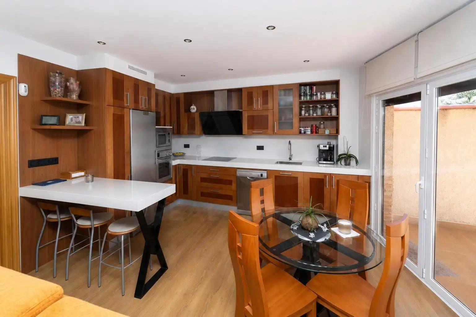 Cocina de Casa o chalet en venta en León Capital  con Calefacción y Terraza
