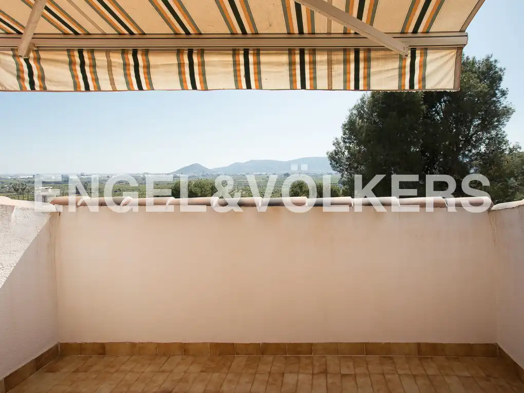 Vista exterior de Casa o chalet en venta en Beniarjó con Calefacción, Jardín privado y Terraza