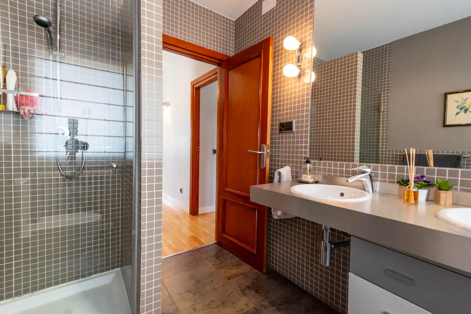 Baño de Casa o chalet en venta en Ciudad Real con Aire acondicionado, Calefacción y Jardín privado