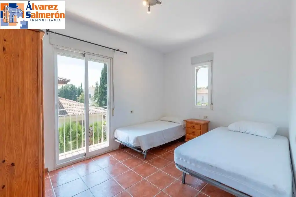 Bedroom of Houses for sale in Albolote  with Air Conditioner, Private garden and Terrace