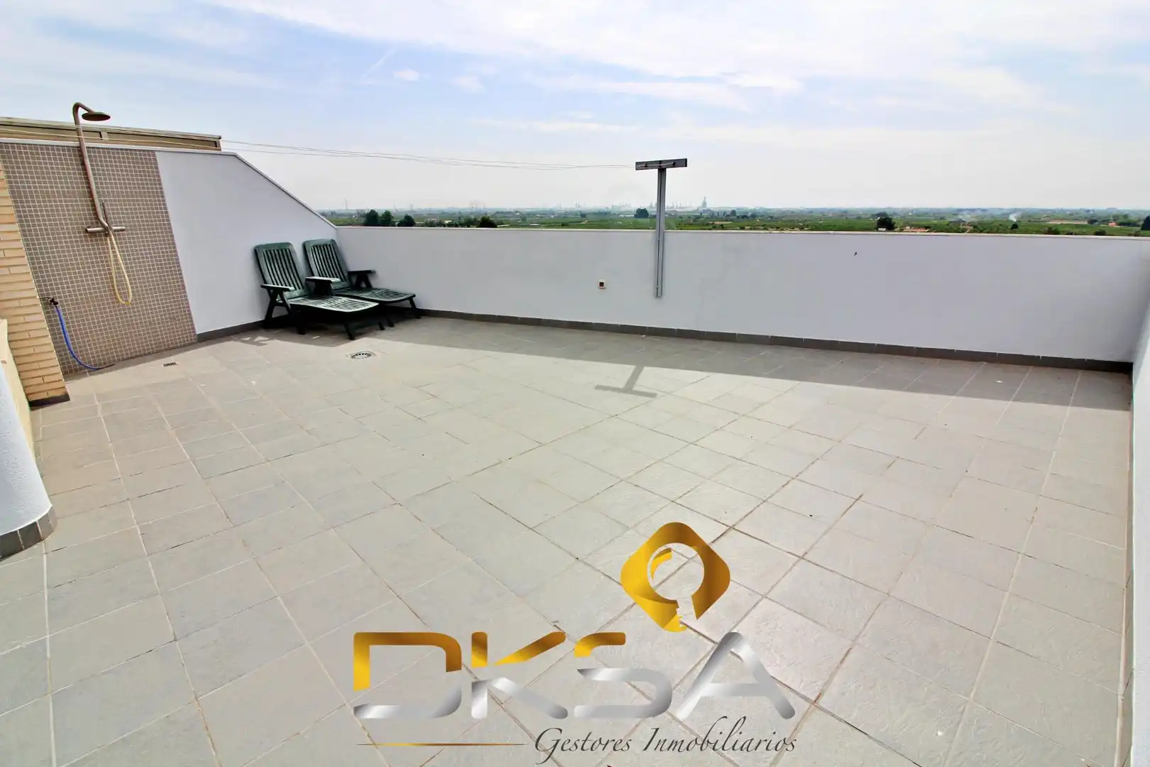 Terraza de Ático en venta en Almazora / Almassora con Aire acondicionado, Calefacción y Terraza