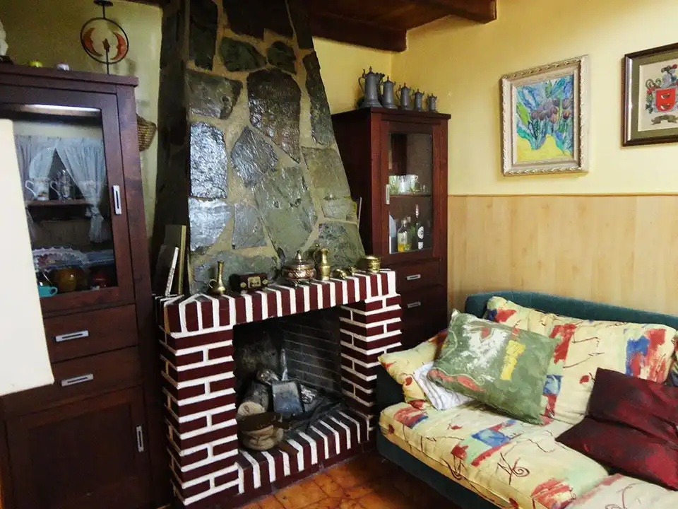 Sala de estar de Finca rústica en venta en Valle de Valdelaguna con Calefacción, Terraza y Trastero