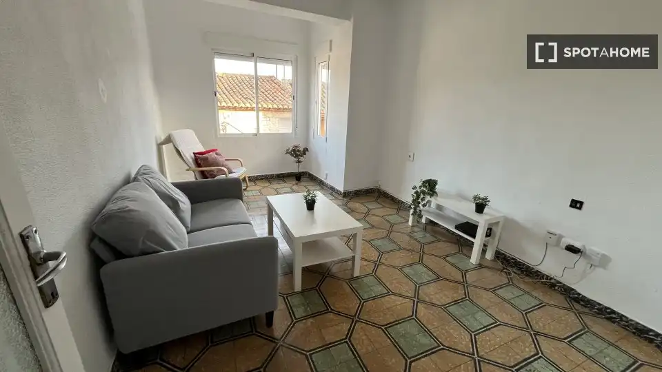 Wohnzimmer von Wohnung zur Miete in Serra mit Klimaanlage, Heizung und Möbliert