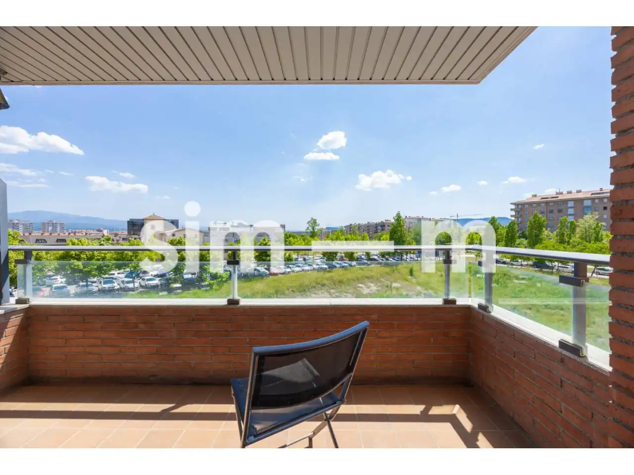 Terrace of Flat for sale in Vic  with Heating, Parquet flooring and Terrace